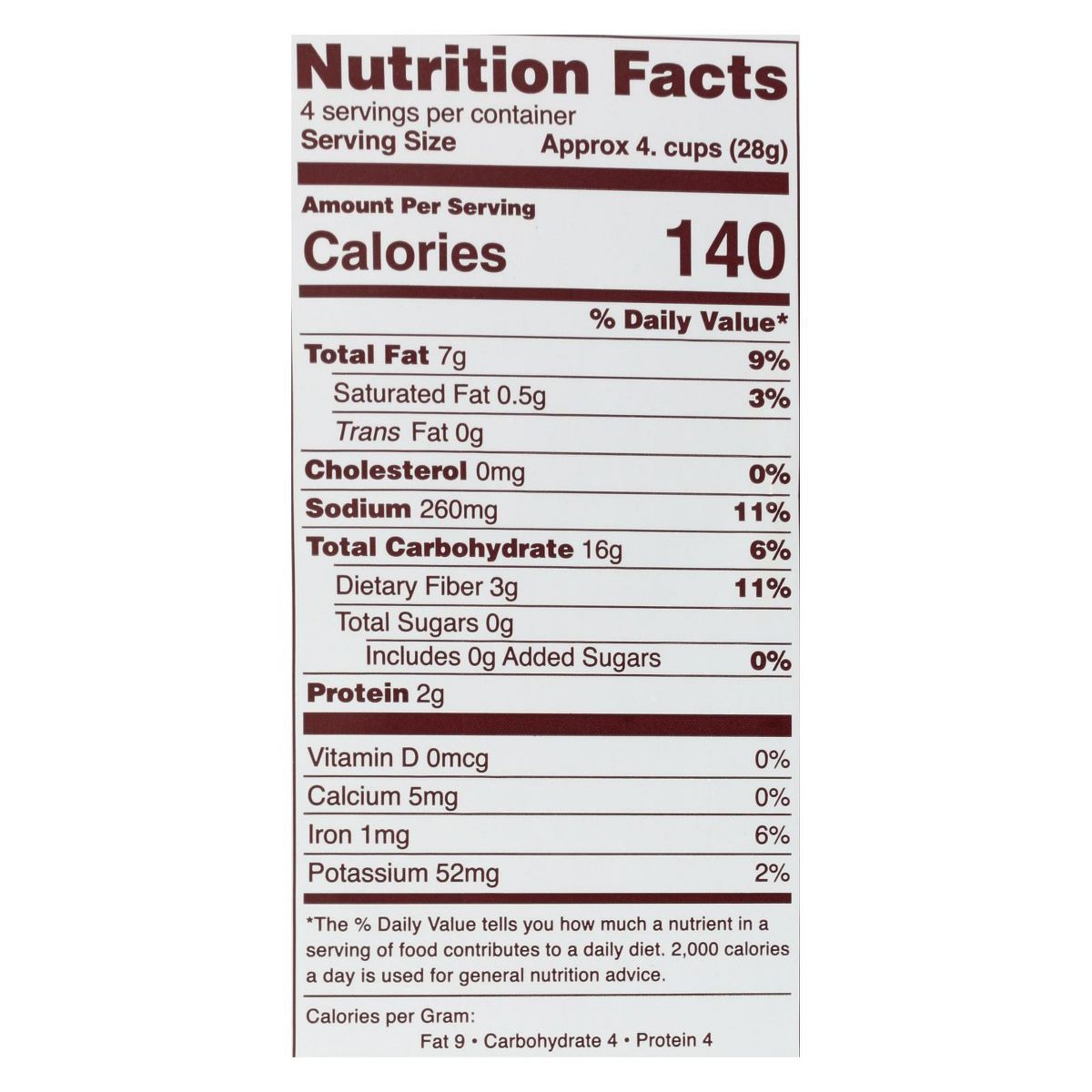 Palomitas Gourmet Live Love Pop Sabor Queso Cheddar y Crema Agria - Caja con 12/4.4 oz - Imagen 7