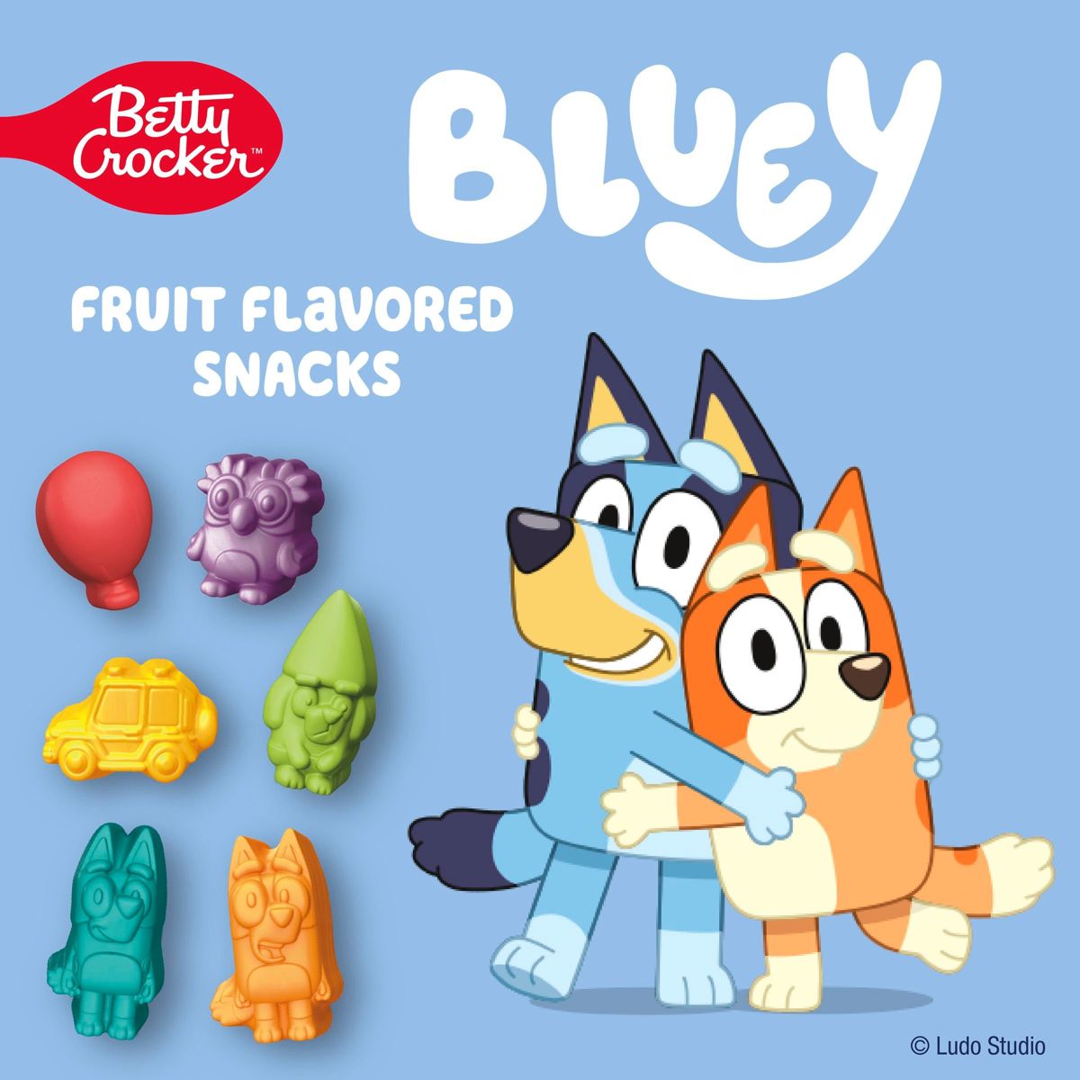 Betty Crocker Bluey Bocadillos de Fruta Sabor a Fruta - 8 oz/10 ct - Imagen 3