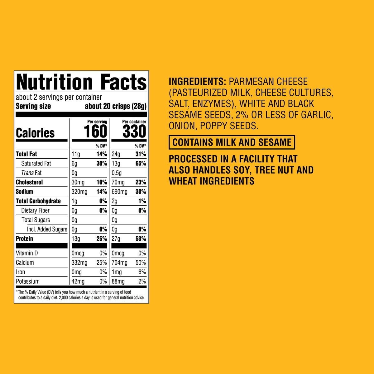 Crispas de Queso Parmesano con Sazonador Todo en Uno - 2.12 oz - Good & Gather™ - Imagen 5