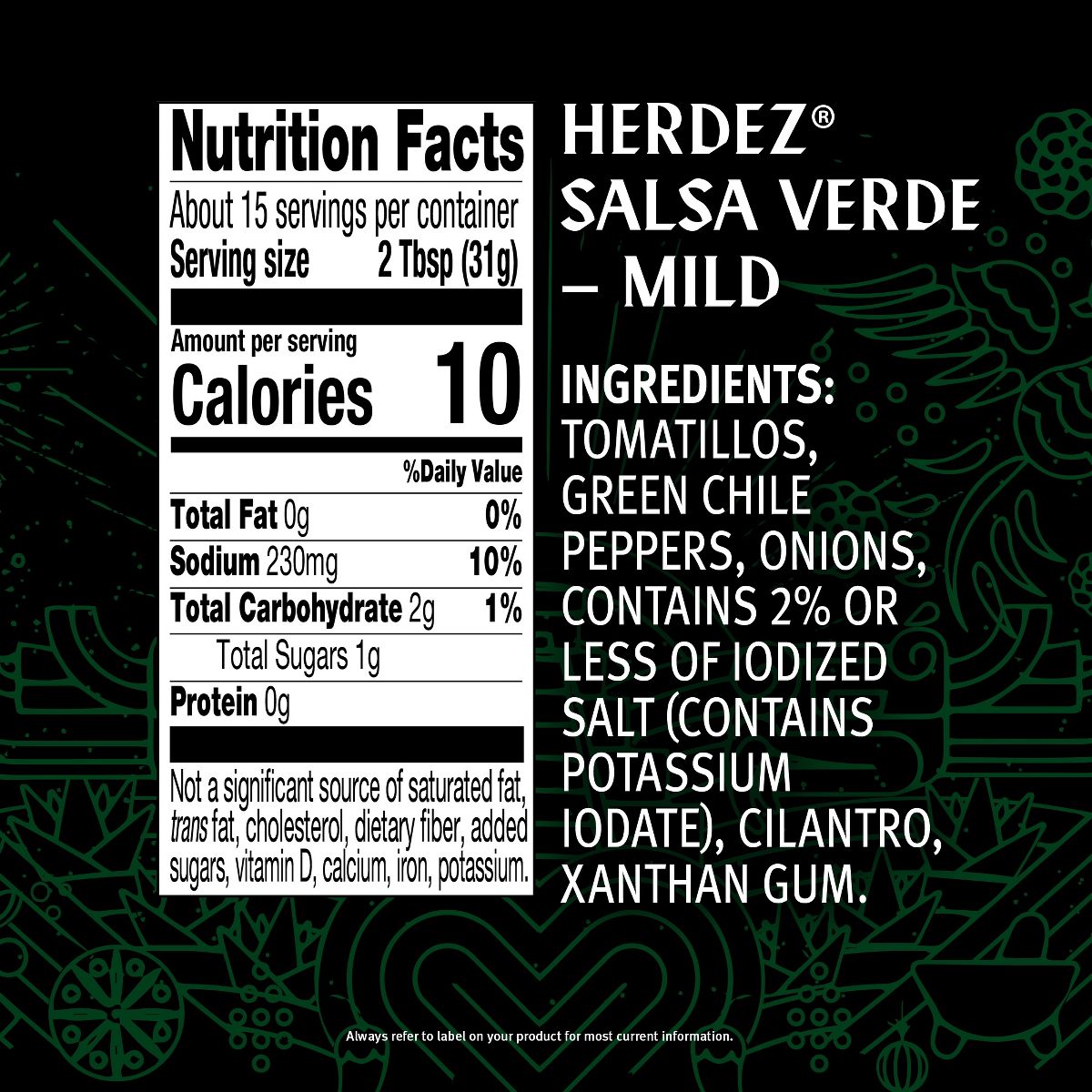 Herdez Salsa Verde 16 oz - Imagen 5