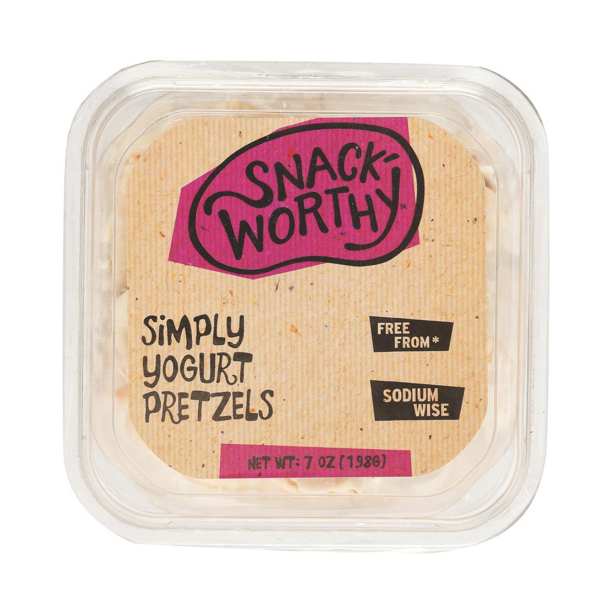 Snackworthy Pretzels Simply Yogurt - 7 oz (Paquete de 12) - Imagen 3