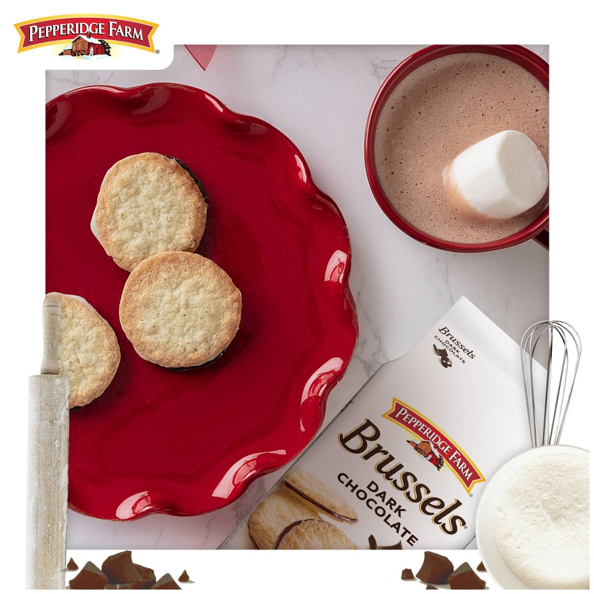 Galletas Pepperidge Farm Brussels Lace - 5.25 oz - Imagen 4