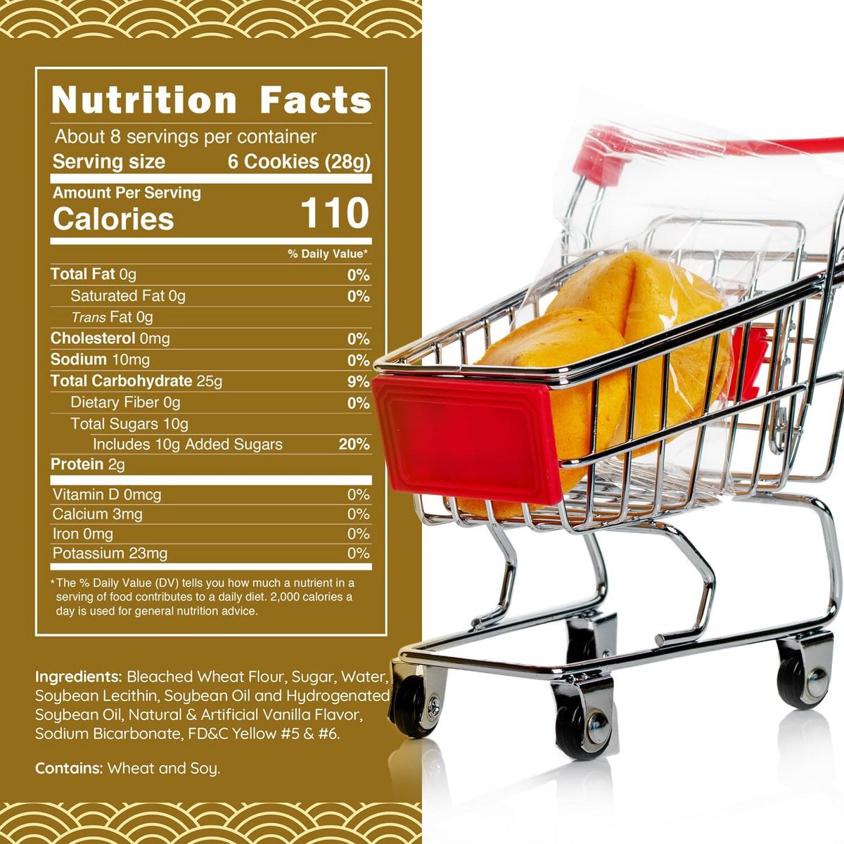 Galletas de la Fortuna Snackathon, Vainilla, 50 Piezas - Imagen 3