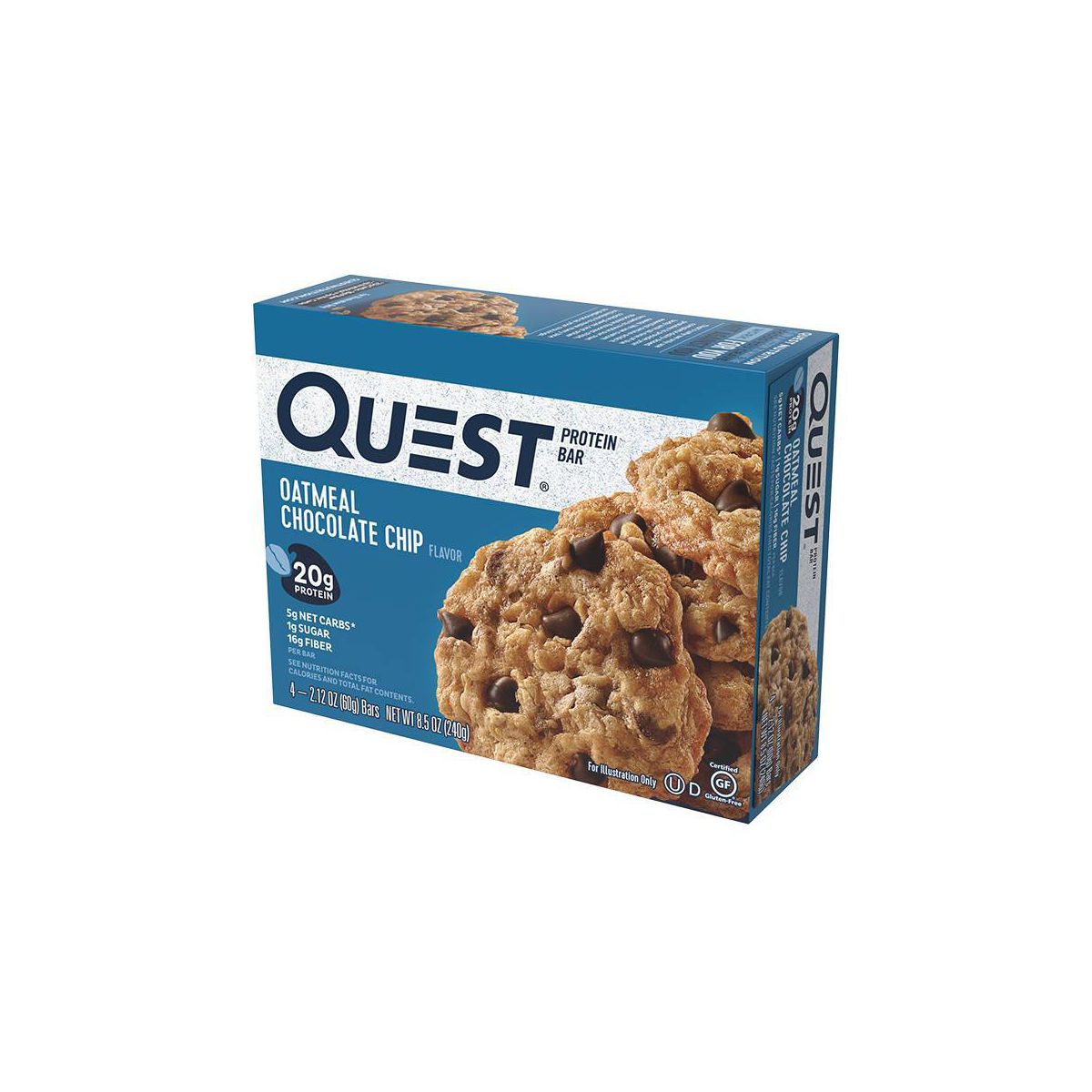 Barra de Proteína Quest Nutrition - Avena con Chispas de Chocolate