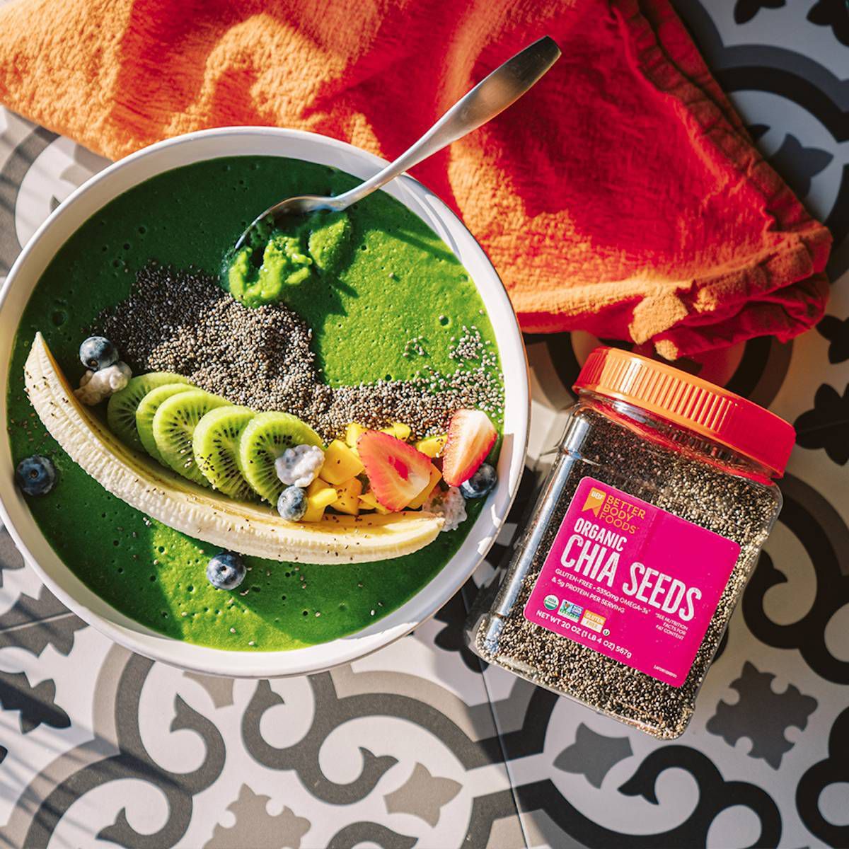 BetterBody Foods Semillas de Chía Negra Orgánicas - 2 lb - Imagen 8