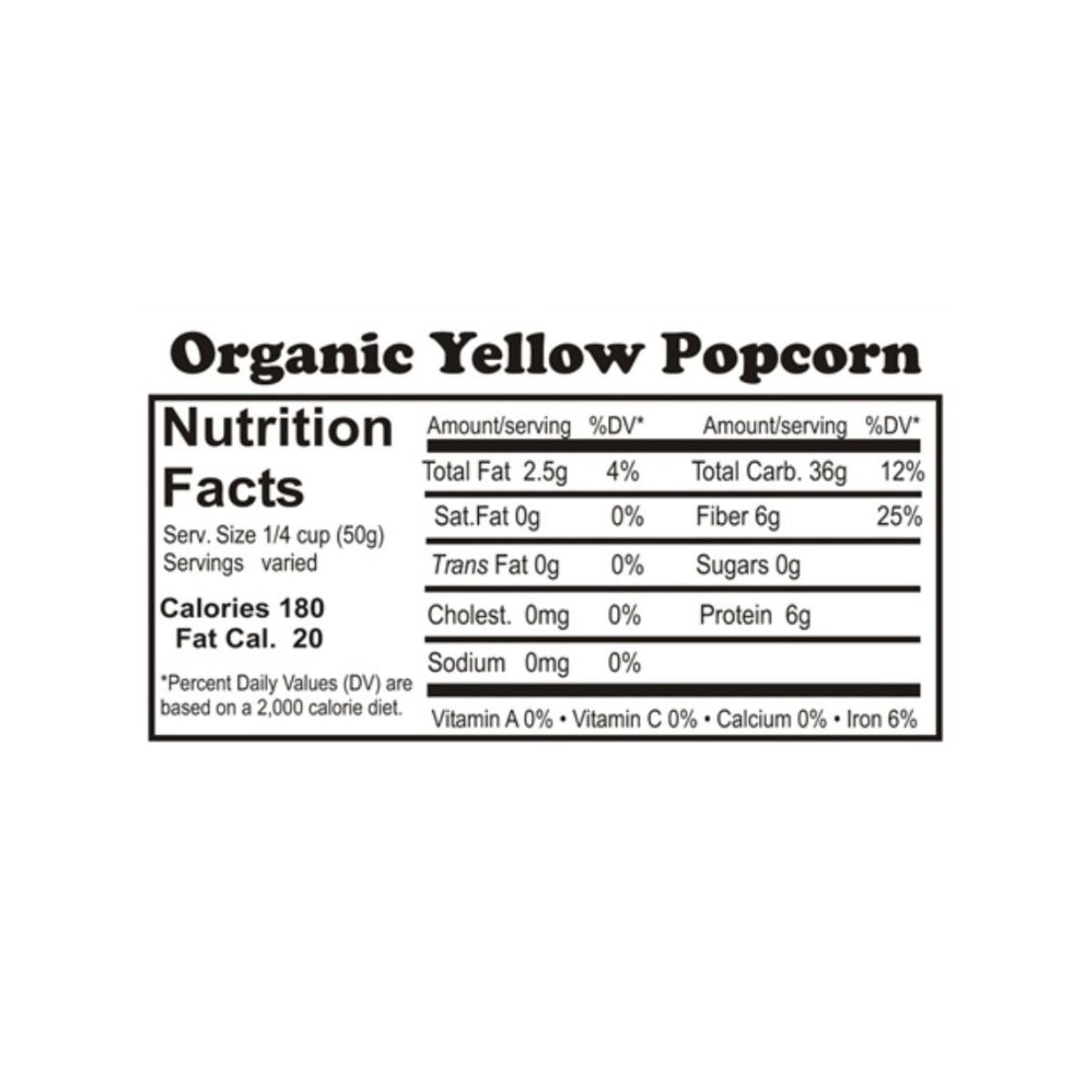 Grain Place Foods 25 lb Palomitas de Maíz Amarillo Orgánico Granos Sin OMG - Imagen 4