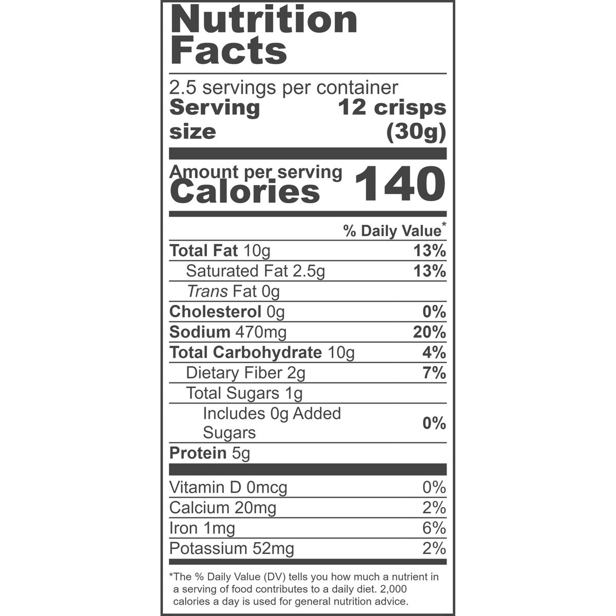 Hippie Snacks Guacamole Avocado Crisps - Caja de 8/2.5 oz - Imagen 7