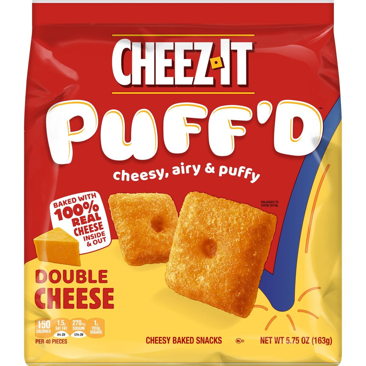 Cheez-It Puff'd Galletas de Queso Doble - 5.75 oz