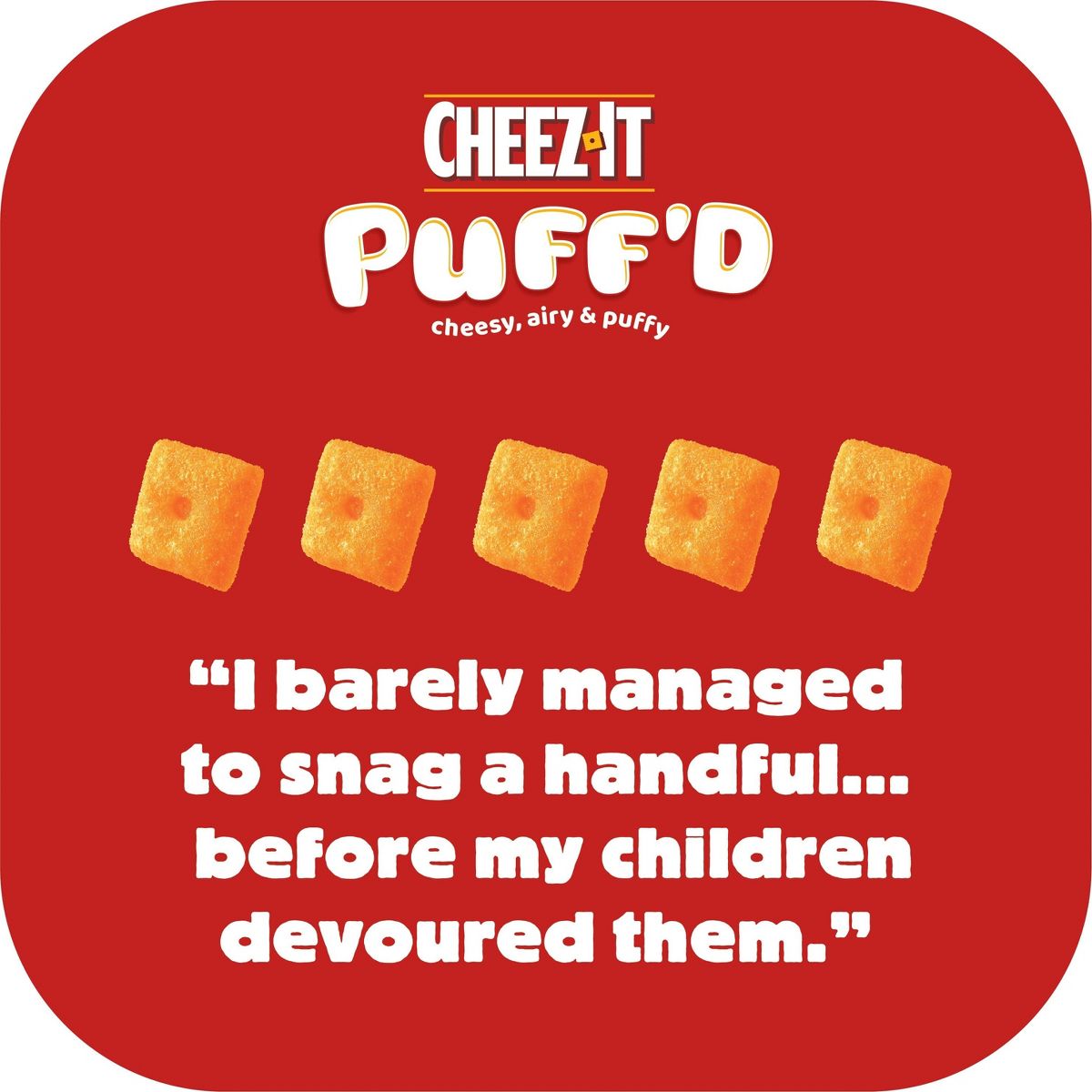 Cheez-It Puff'd Galletas de Queso Doble - 5.75 oz - Imagen 8