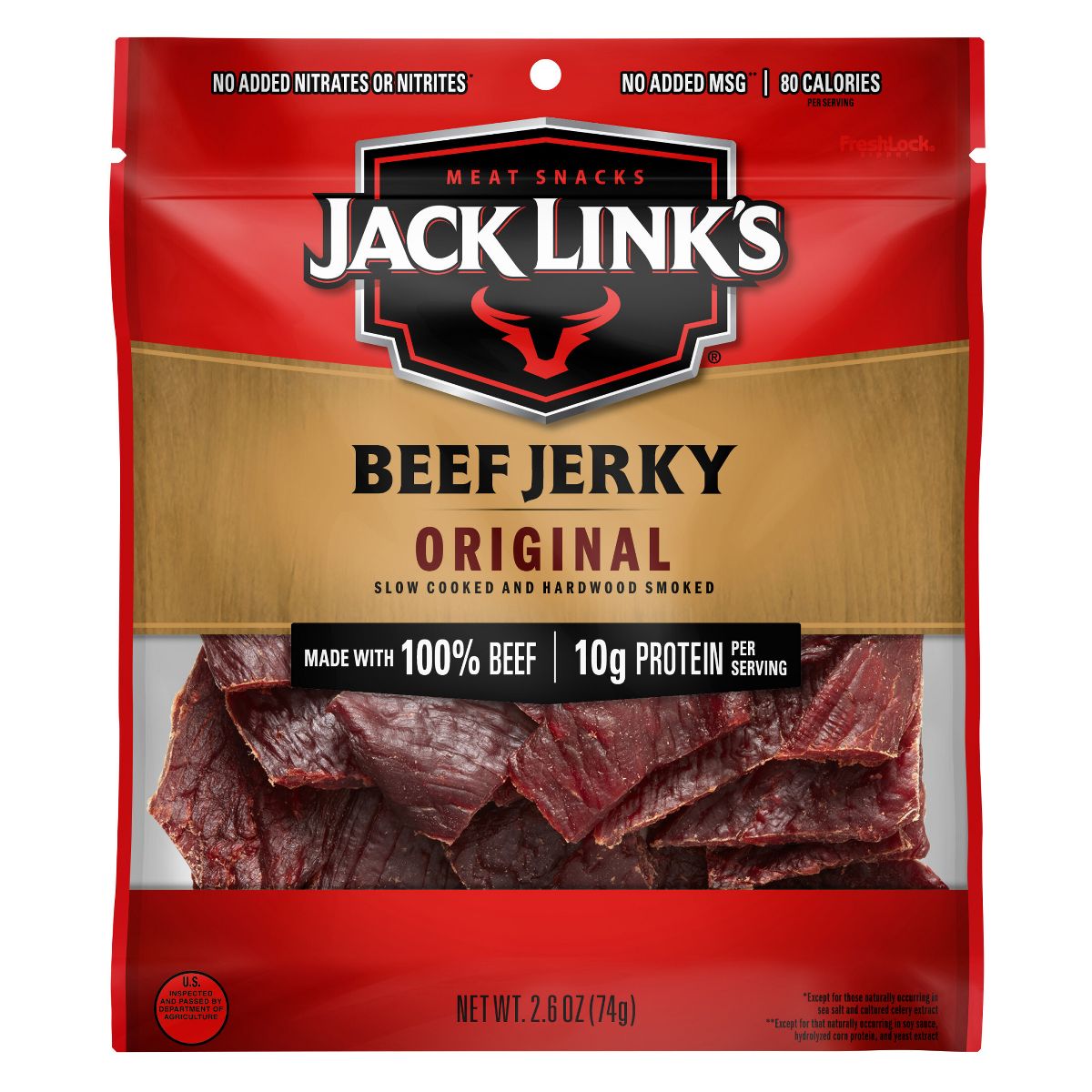 Jack Link's Original Beef Jerky - 2.6oz