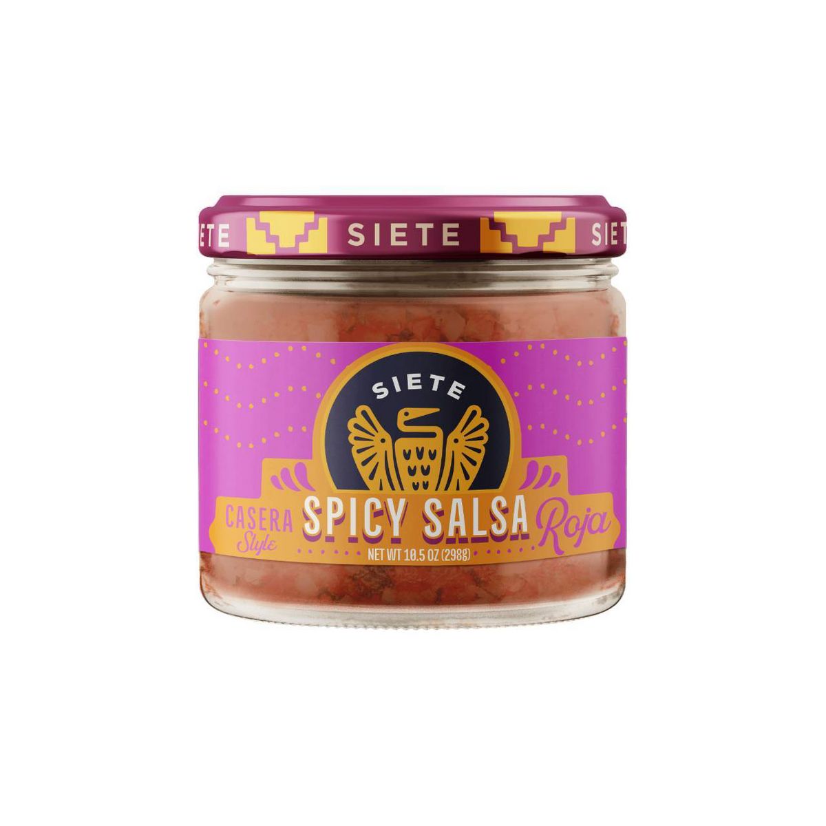 Siete Casera Salsa Roja Picante - 10.5 oz