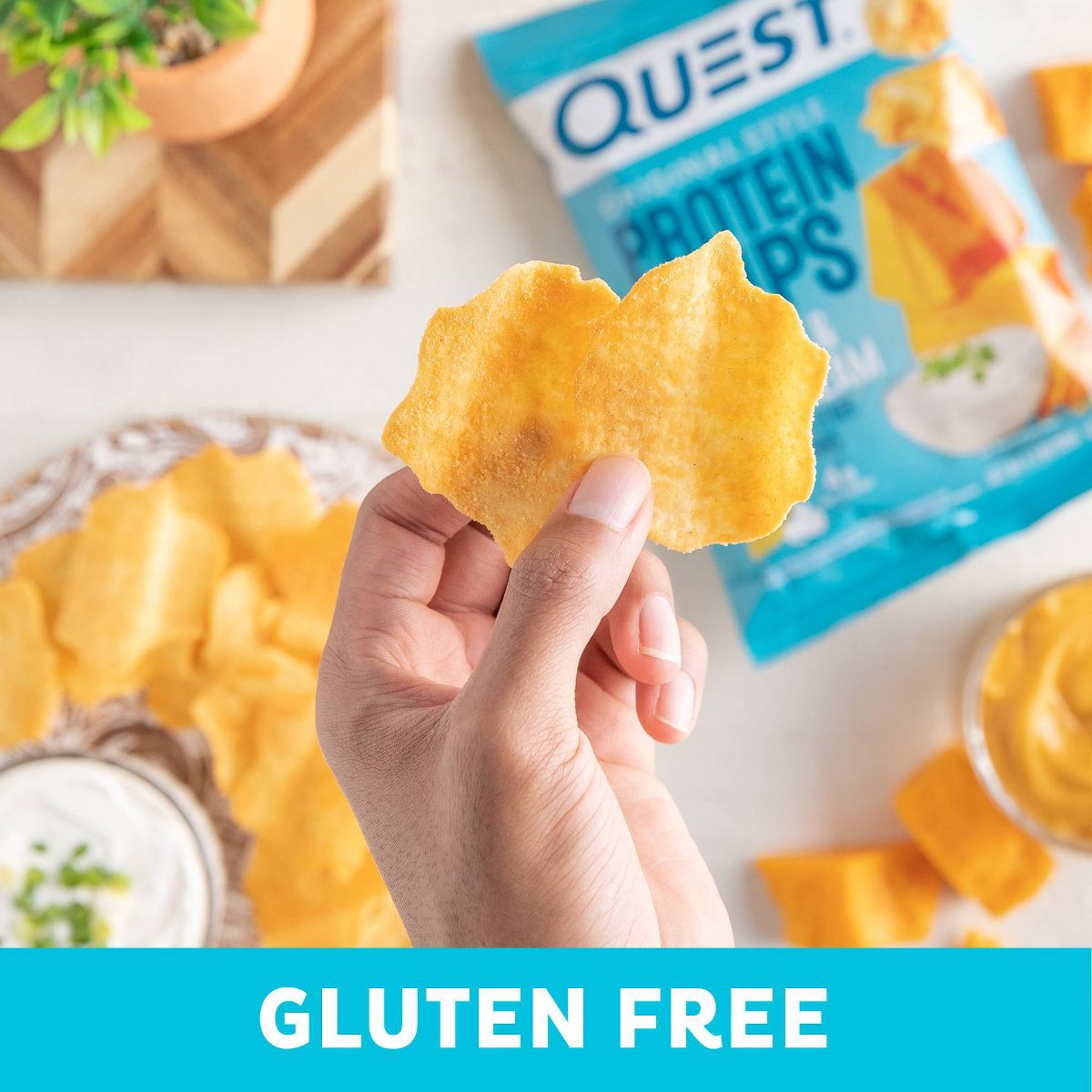 Quest Nutrition Protein Chips - Cheddar y Crema Agria - Imagen 6