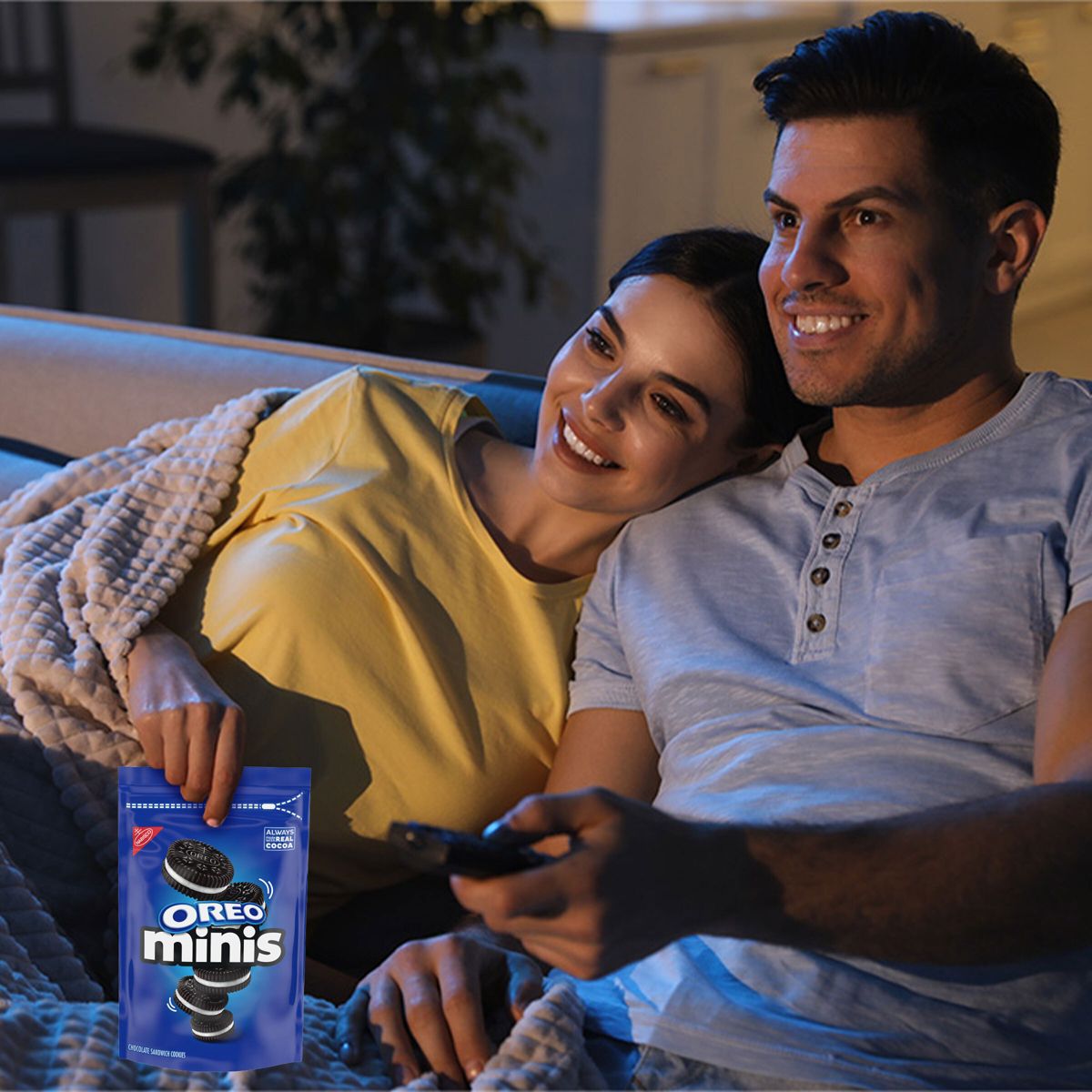 Oreo Minis Galletas Sándwich de Chocolate - 8 oz - Imagen 4