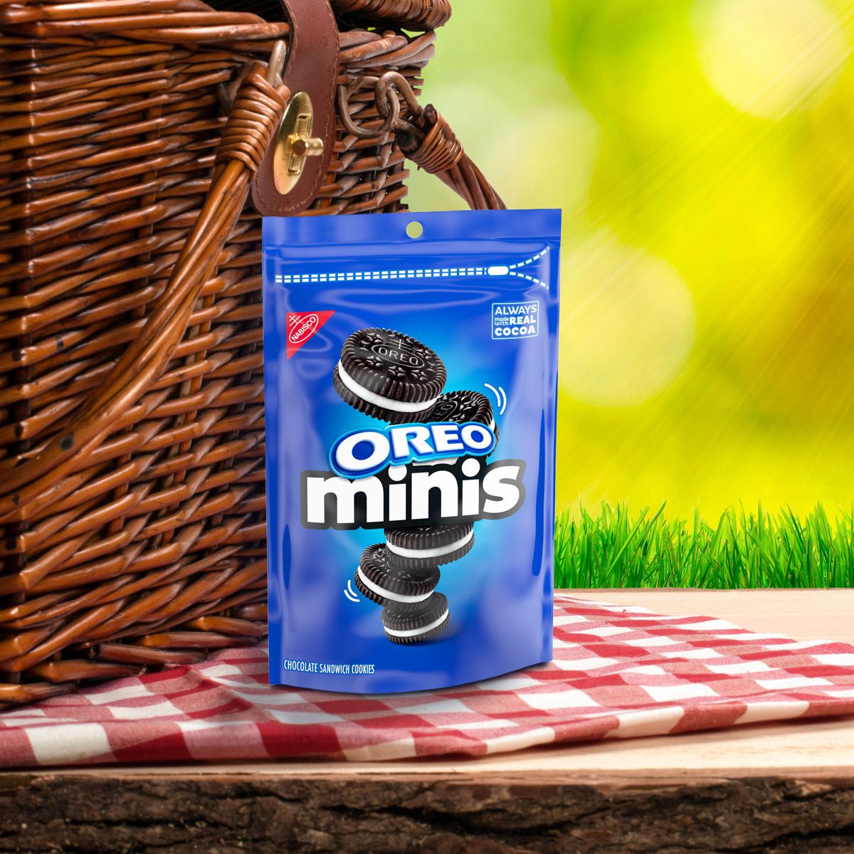 Oreo Minis Galletas Sándwich de Chocolate - 8 oz - Imagen 6