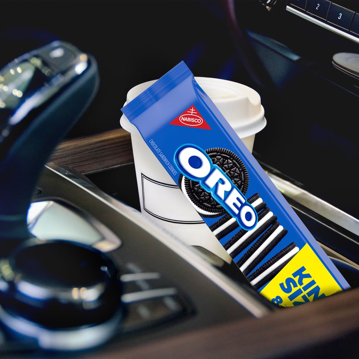 Galletas Sandwich de Chocolate Oreo King Size - 3.22 oz - Imagen 6