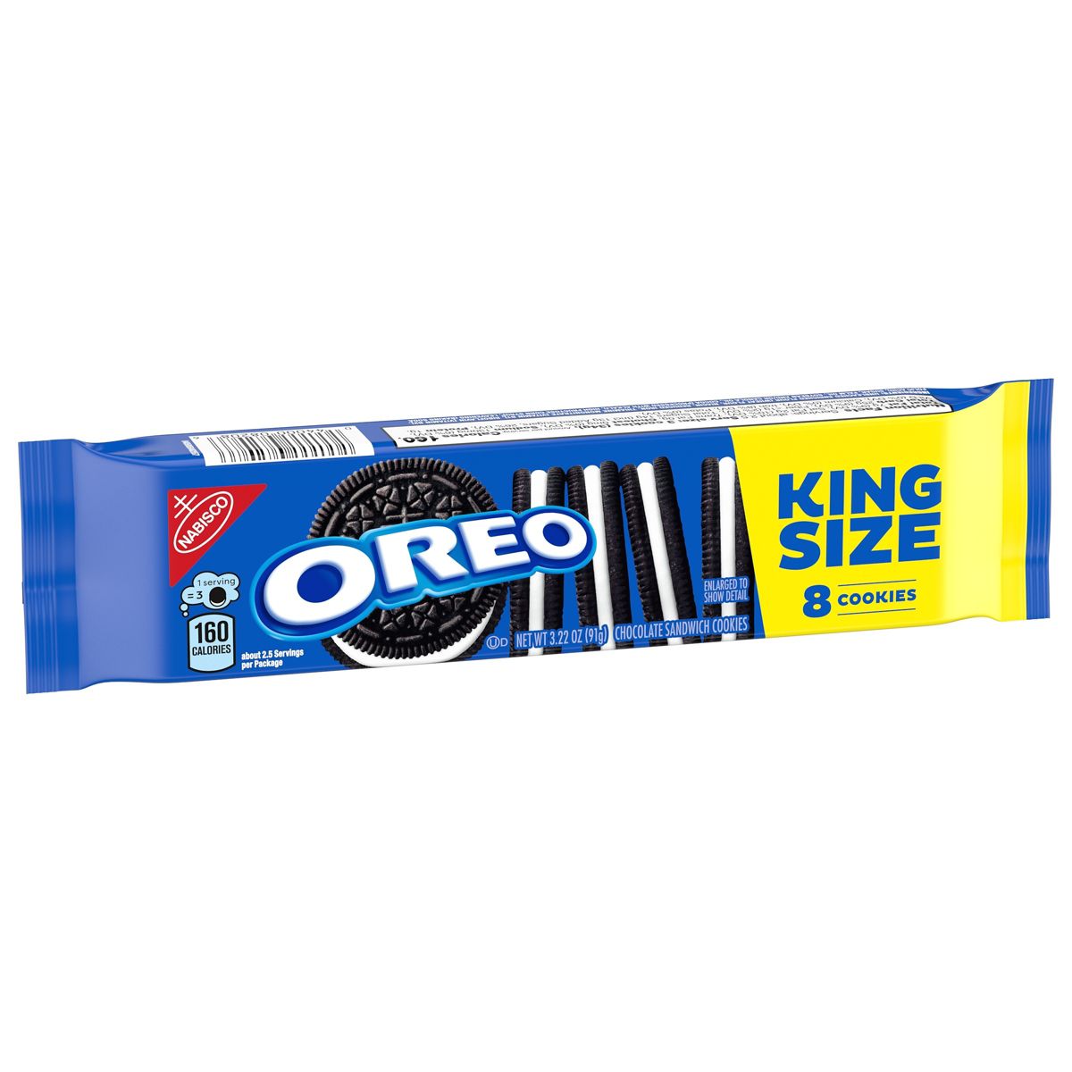 Galletas Sandwich de Chocolate Oreo King Size - 3.22 oz - Imagen 9