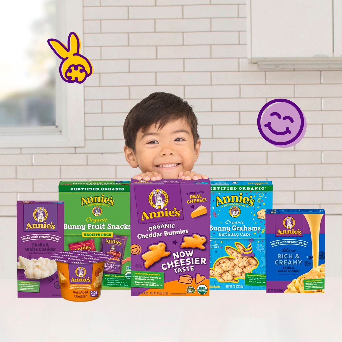 Annie's Organic Bunny Fruit Flavored Snacks - 15.4 oz / 22 ct - Imagen 10