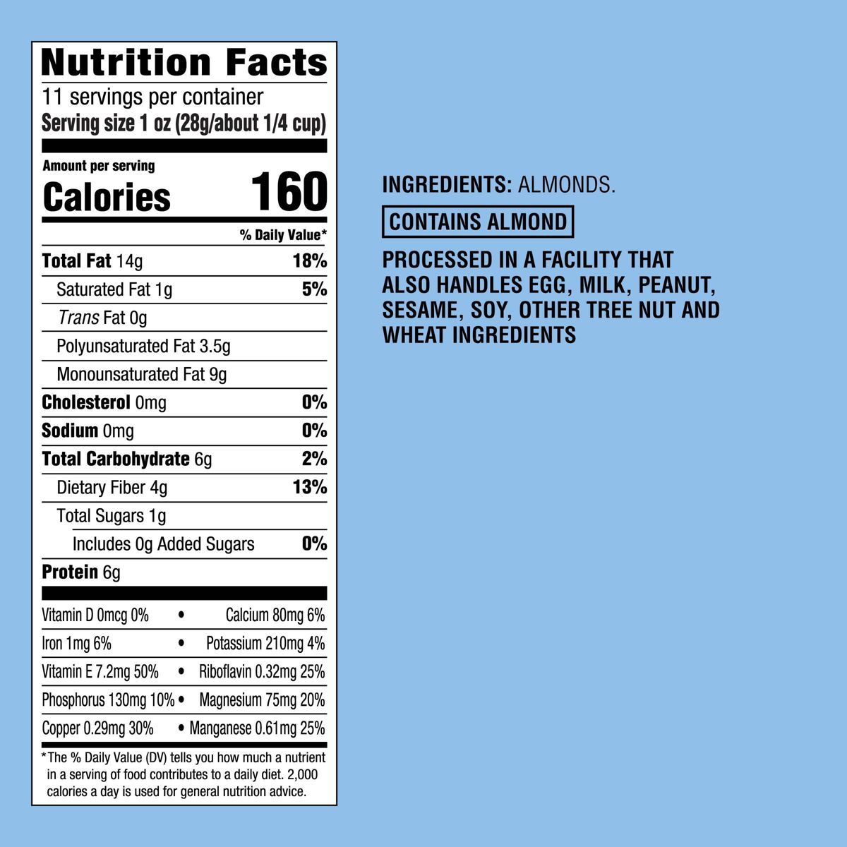 Almendras Enteras Crudas - 10.5 oz - Good & Gather™ - Imagen 5