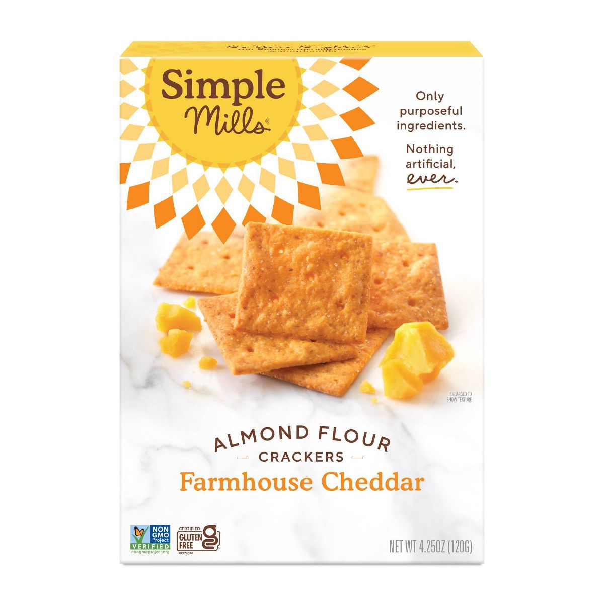 Simple Mills Cheddar - 4.25 oz