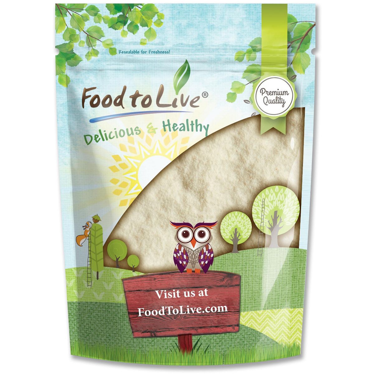 Jugo de Manzana en Polvo - por Food To Live 0.75 lb - Imagen 2