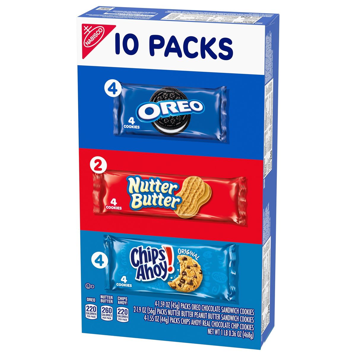 Paquete Variado de Galletas NABISCO - 16.36 oz / 10 ct - Imagen 10