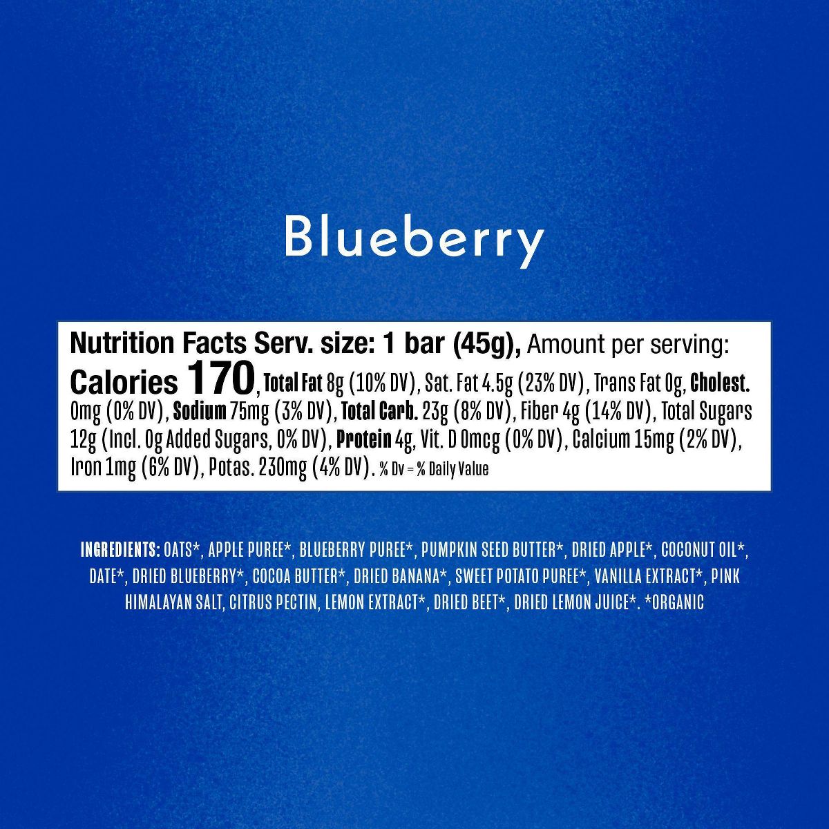 Once Upon a Farm Barra de Avena Refrigerada Orgánica de Arándano - 1.6 oz - Imagen 5