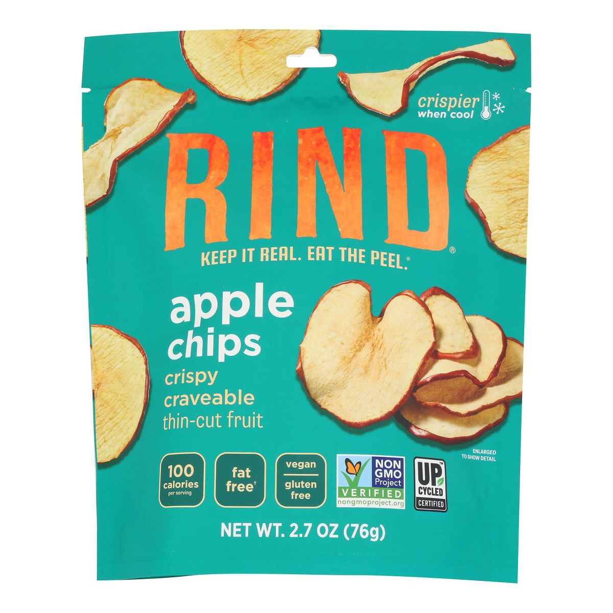 Rind Snacks Chips de Manzana - Caja con 6/2.7 oz - Imagen 3