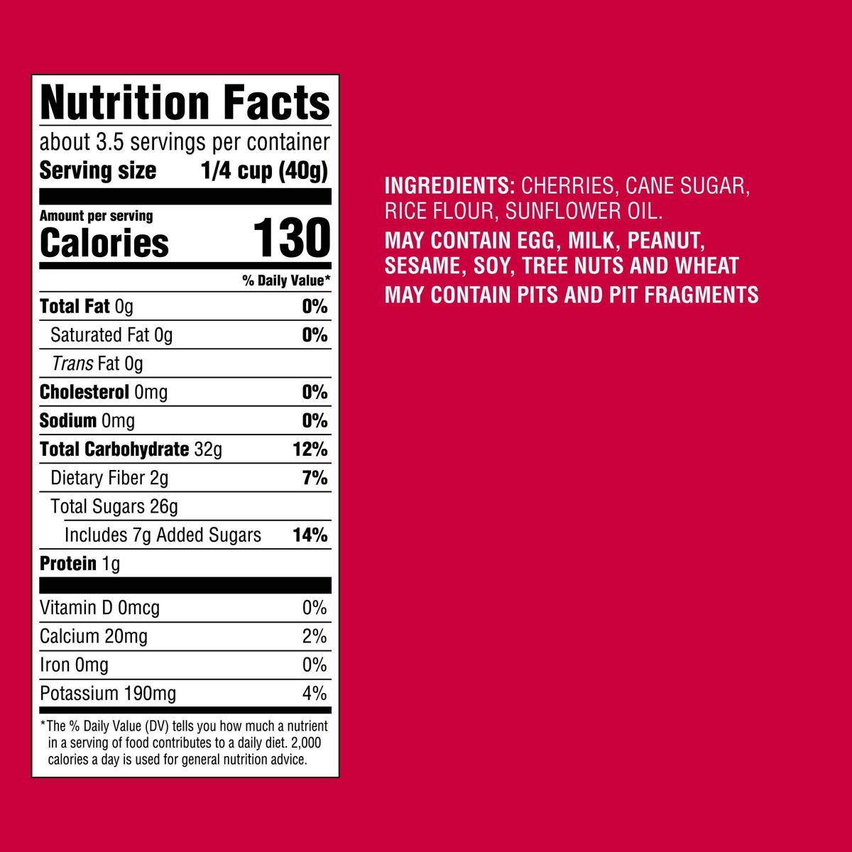 Cerezas Dulces Secas - 5 oz - Good & Gather™ - Imagen 5