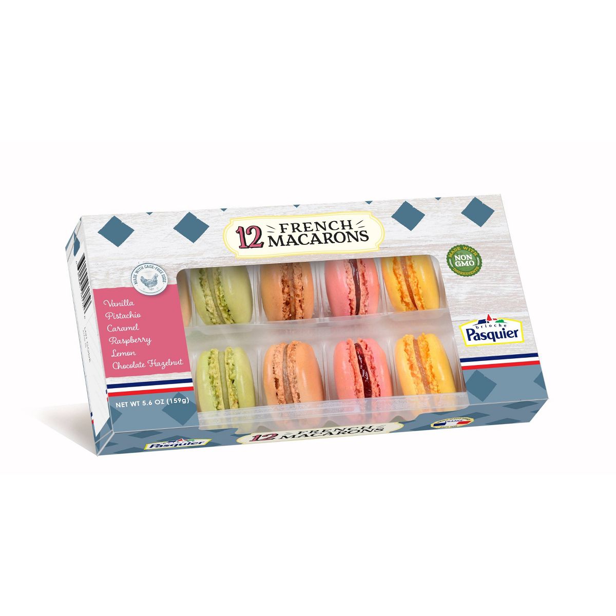 Macarrones Franceses Brioche Pasquier - 5.6 oz / 12 ct - Imagen 2