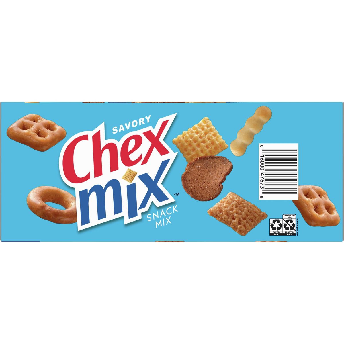 Chex Mix Mezcla de Botana Tradicional en Bolsas - 17.5 oz/10 ct - Imagen 11