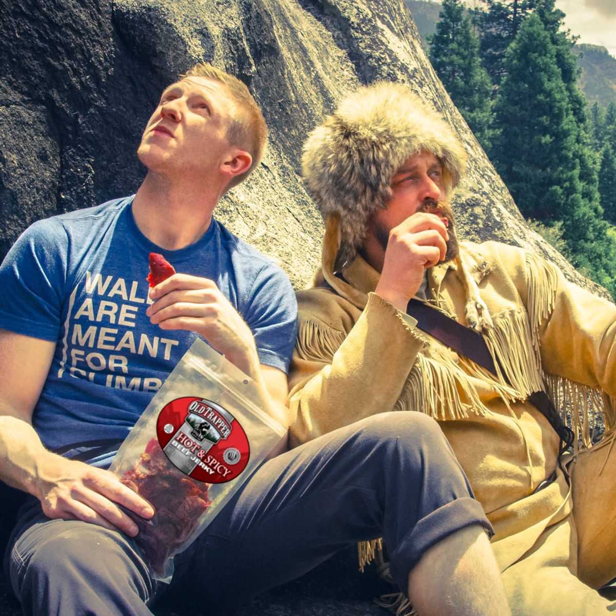 Old Trapper Hot & Spicy Beef Jerky - 10 oz - Imagen 4