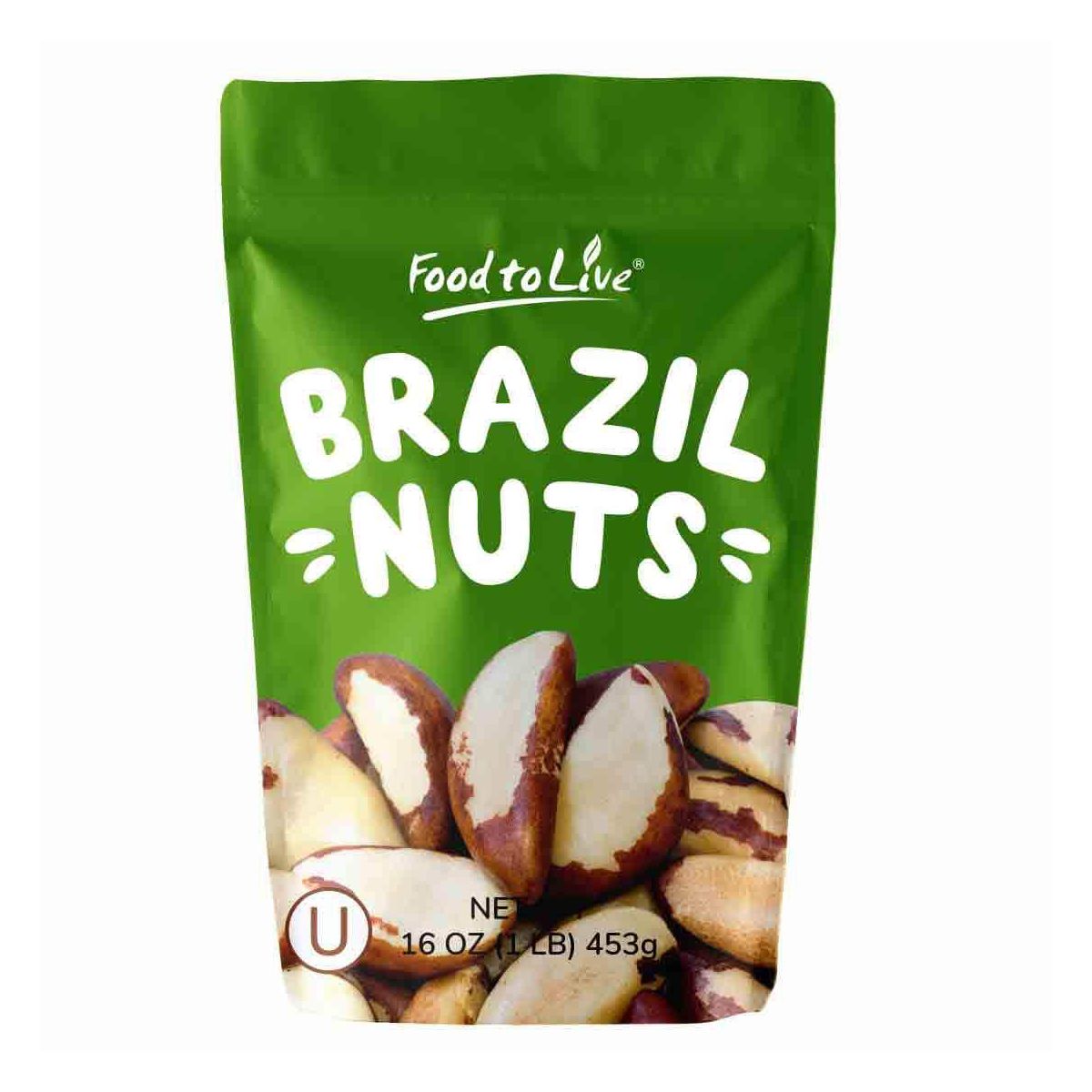 Nueces de Brasil — Verificadas No Transgénicas, Crudas, Enteras, Sin Cáscara, Sin Sal, Kosher, Veganas, Keto, Amigables con la Dieta Paleo, Granel, Buena Fuente de Selenio. - Imagen 10