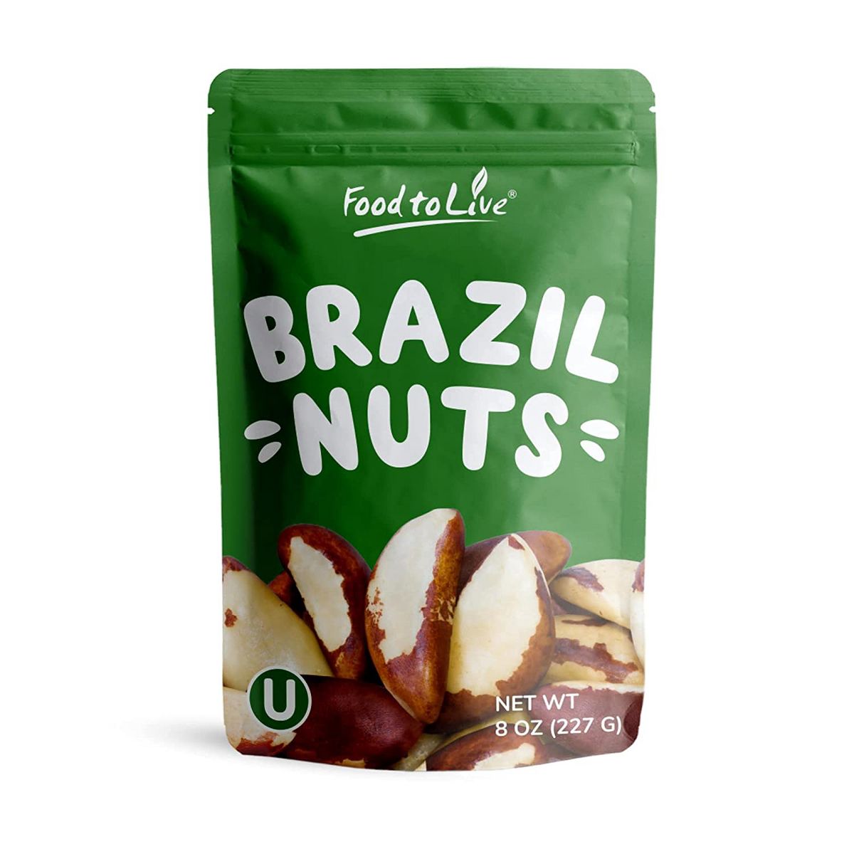 Nueces de Brasil — Verificadas No Transgénicas, Crudas, Enteras, Sin Cáscara, Sin Sal, Kosher, Veganas, Keto, Amigables con la Dieta Paleo, Granel, Buena Fuente de Selenio. - Imagen 11