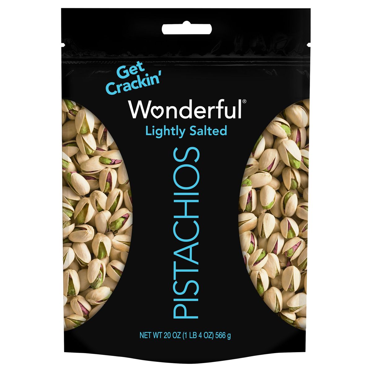 Wonderful Pistachios Tostados con Poca Sal - 20 oz - Imagen 2