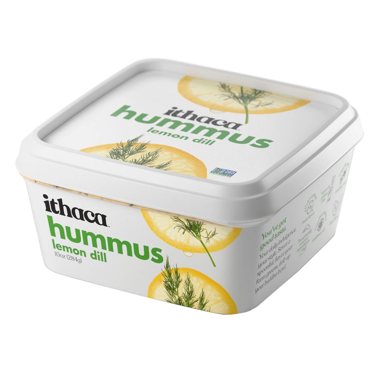 Hummus Ithaca Sabor Limón y Eneldo - 10 oz - Imagen 8
