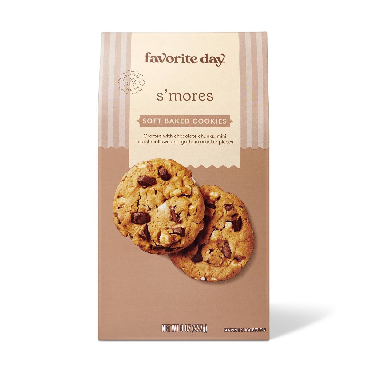 Galletas suaves horneadas S'mores - 8 oz - Favorite Day™