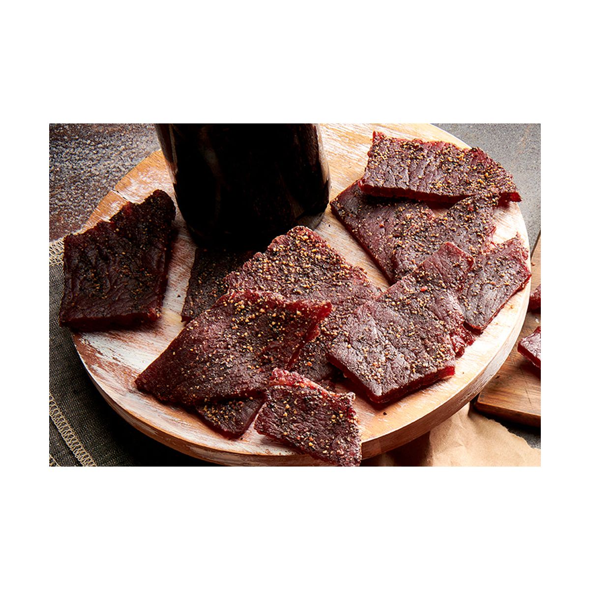 Trail's Best 2.85 oz Cecina de Pavo con Pimienta Negra Entera - Paquete de 3 - Imagen 4