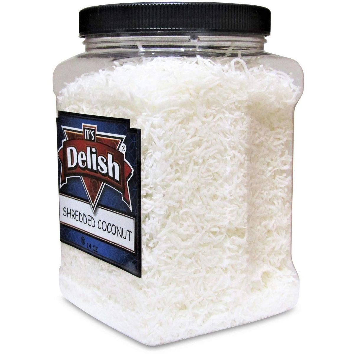Coco rallado sin endulzar natural por IT'S DELISH, 14 oz | Envase jumbo - Imagen 4