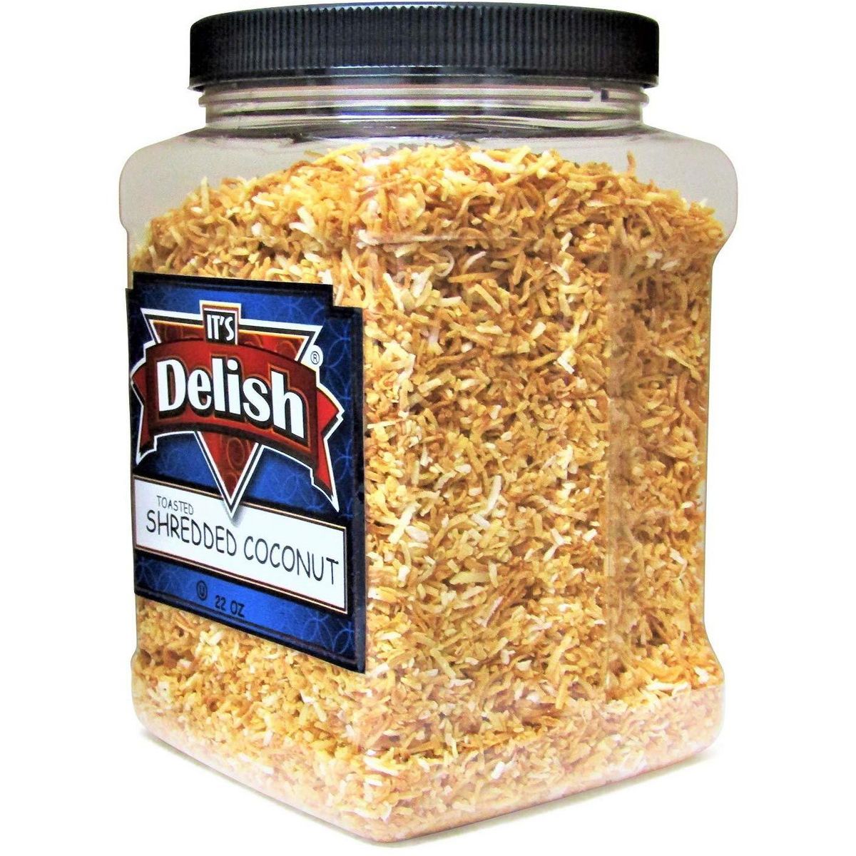 Coco tostado sin endulzar en hojuelas finas It's Delish, envase jumbo de 22 oz - Imagen 4