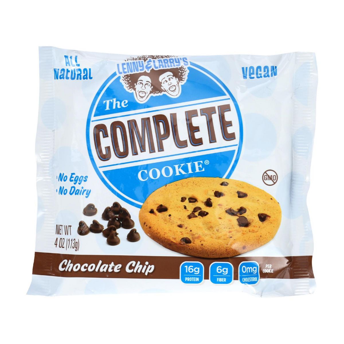 Galleta Completa de Chocolate con Chips Lenny & Larry's - 12 barras, 4 oz - Imagen 3