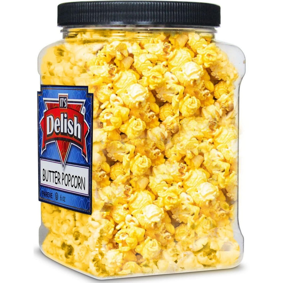 Palomitas Gourmet de Mantequilla It's Delish, Envase Jumbo Reutilizable de 6 Oz - Imagen 5