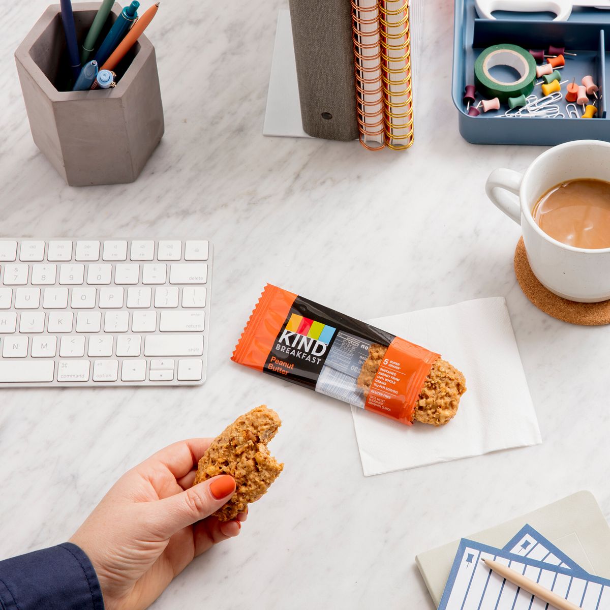 Kind Desayuno Barras de Mantequilla de Cacahuate - 10.58 oz/12 ct - Imagen 9