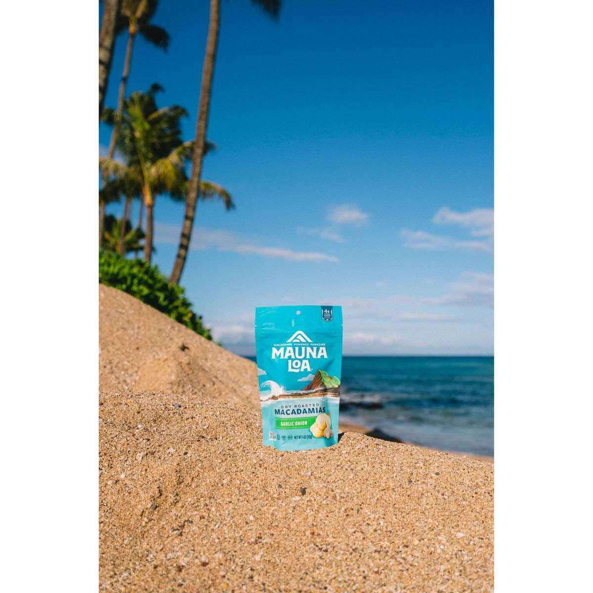 Mauna Loa Macadamias con Ajo y Cebolla - 4 oz - Imagen 4