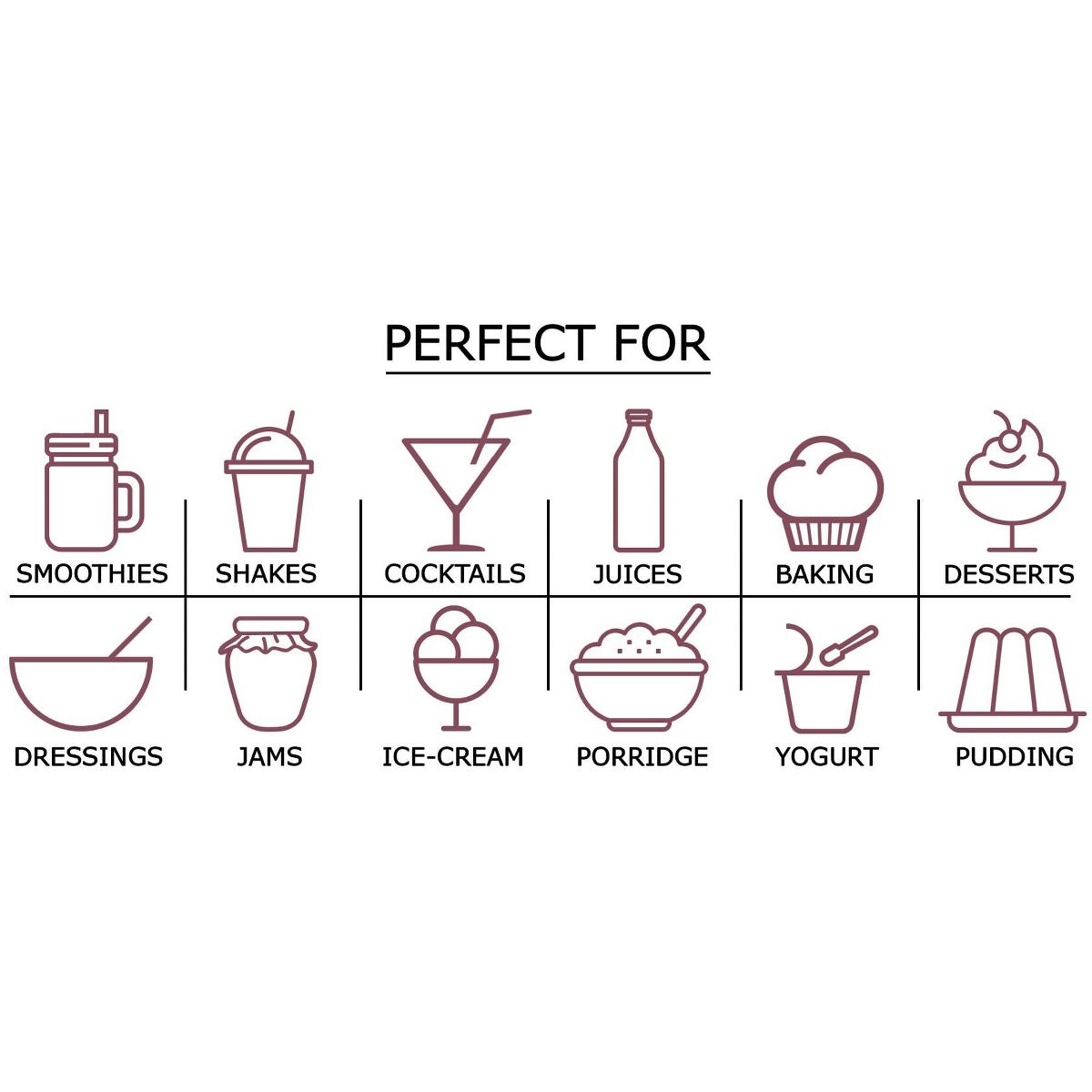 Polvo de Jugo de Mora - por Food to Live - Imagen 4