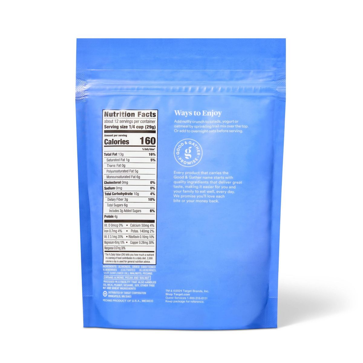 Mezcla de Frutos Secos con Arándanos - 12 oz - Good & Gather™ - Imagen 3