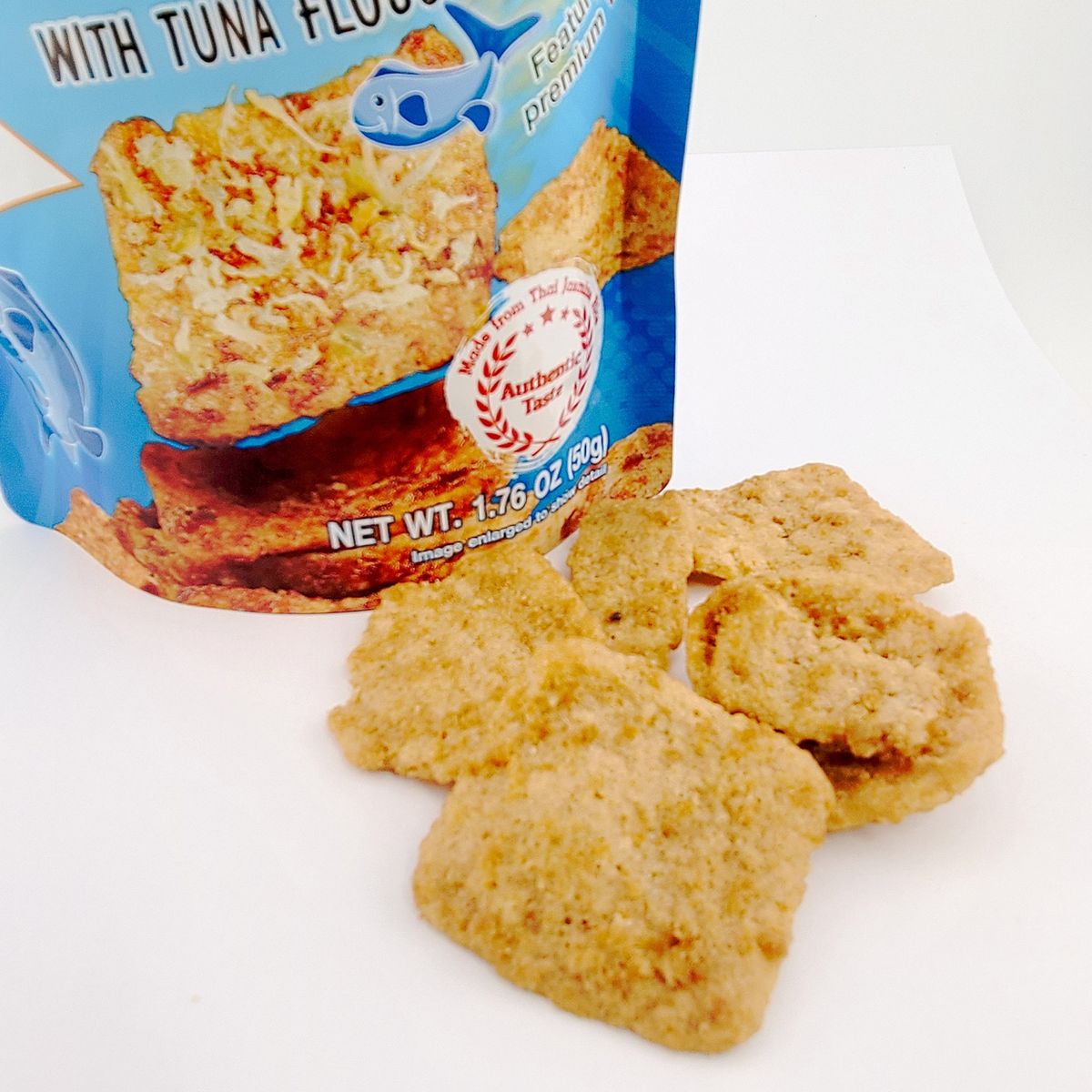 Galletas de Arroz Chao Sua 5 Sabores Variados Muestras Horneadas 1.76 oz (Paquete de 5) - Imagen 9