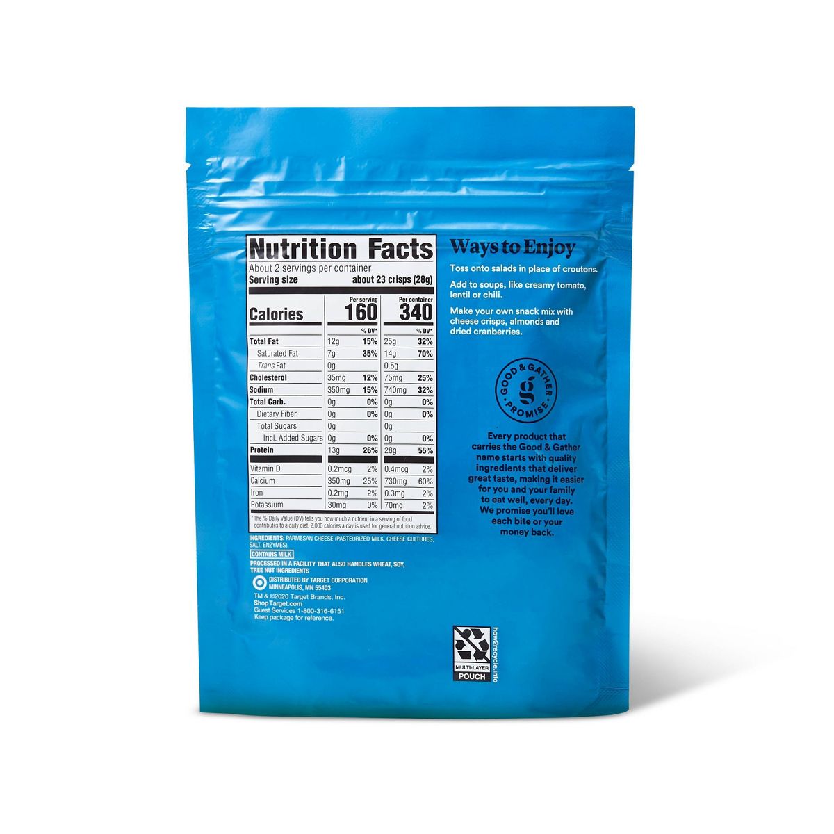 Crispeta de Queso Horneado Parmesano - 2.12 oz - Good & Gather™ - Imagen 3