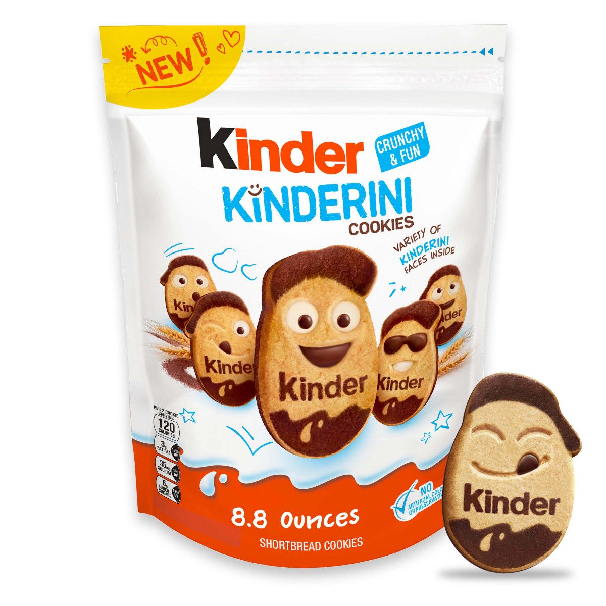 Galletas Kinderini 20ct en bolsa 8.8oz - Imagen 2