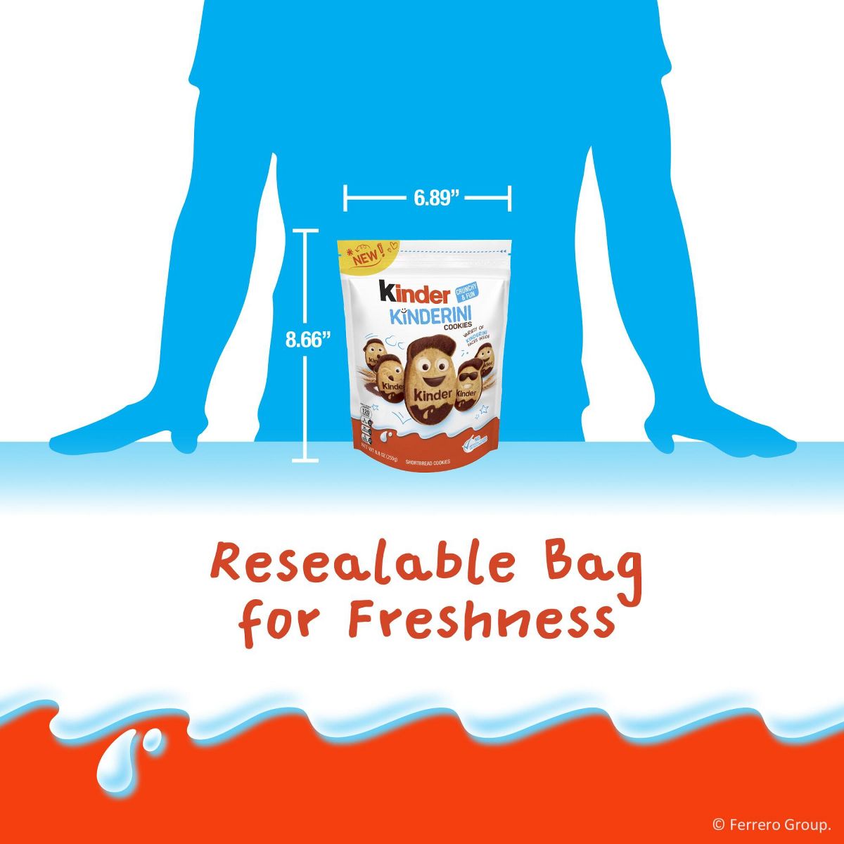 Galletas Kinderini 20ct en bolsa 8.8oz - Imagen 9