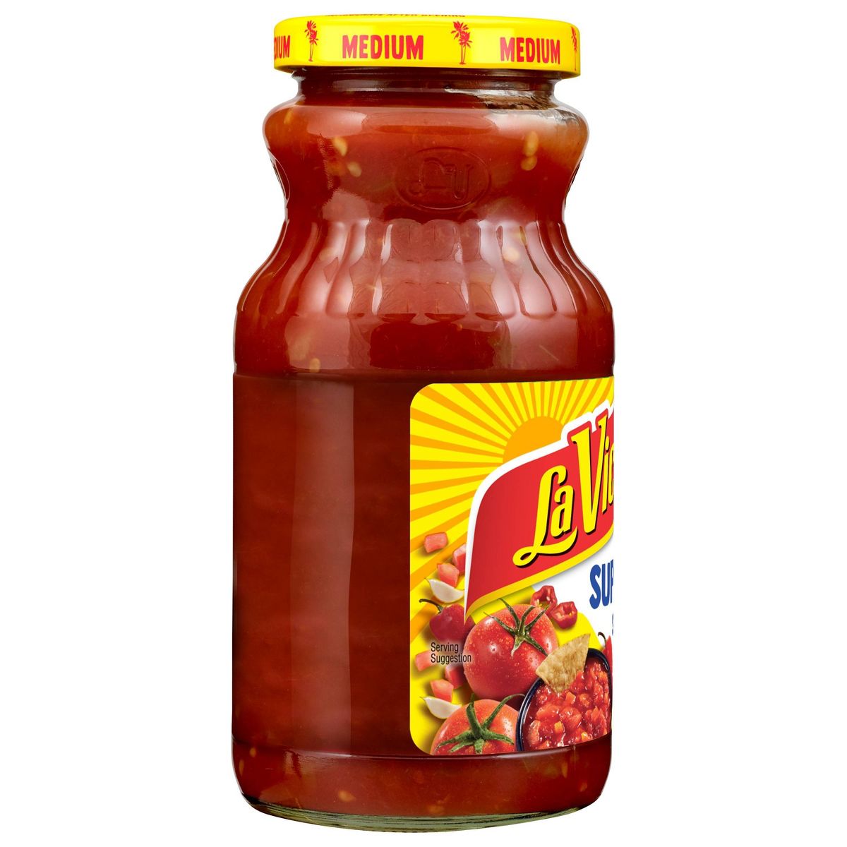 La Victoria Suprema Salsa Medium - 15.5 oz - Imagen 3
